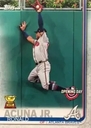 2019 Topps Opening Day #51b - Ronald Acuña Jr. - Atlanta Braves