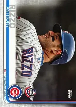 2019 Topps Opening Day #86b - Anthony Rizzo - Chicago Cubs