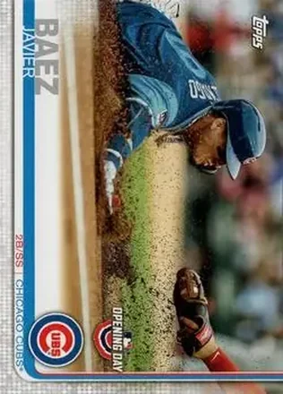 2019 Topps Opening Day #95b - Javier Báez - Chicago Cubs
