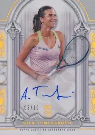 2024 Topps Royalty Collection - Imperial Ink Gold #II-ATC - Ajla Tomljanović