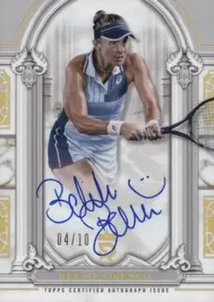 2024 Topps Royalty Collection - Imperial Ink Gold #II-BBE - Belinda Bencic