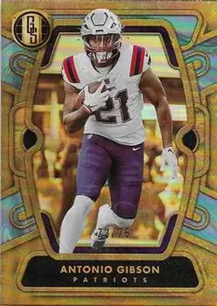 2024 Panini Gold Standard - Platinum #68 - Antonio Gibson - New England Patriots