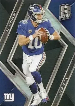 2018 Panini Spectra #55 - Eli Manning - New York Giants