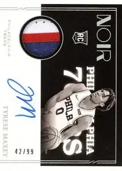 2020-21 Panini Noir feature card