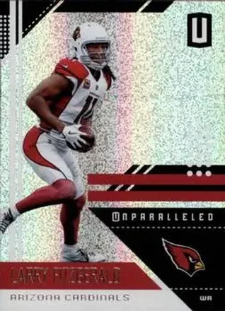 2018 Panini Unparalleled #3 - Larry Fitzgerald - Arizona Cardinals