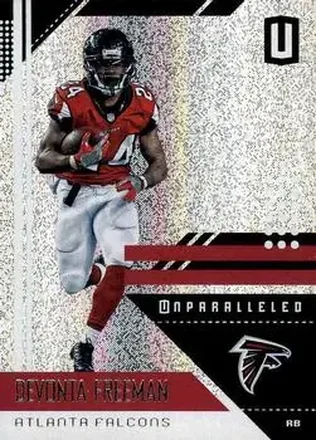 2018 Panini Unparalleled #9 - Devonta Freeman - Atlanta Falcons