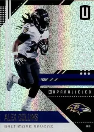 2018 Panini Unparalleled #17 - Alex Collins - Baltimore Ravens