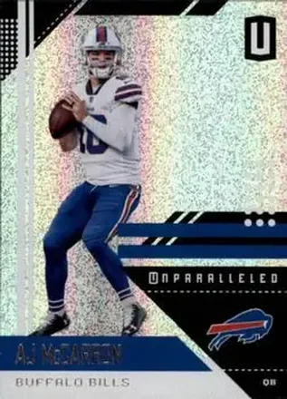 2018 Panini Unparalleled #20 - A.J. McCarron - Buffalo Bills