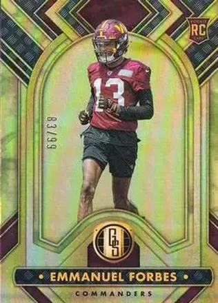 2023 Panini Gold Standard #139 - Emmanuel Forbes - Washington Commanders