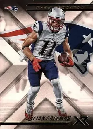 2018 Panini XR #8 - Julian Edelman - New England Patriots