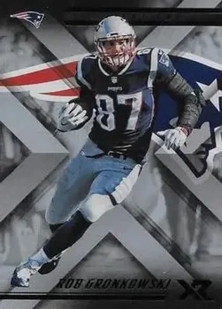 2018 Panini XR #9 - Rob Gronkowski - New England Patriots
