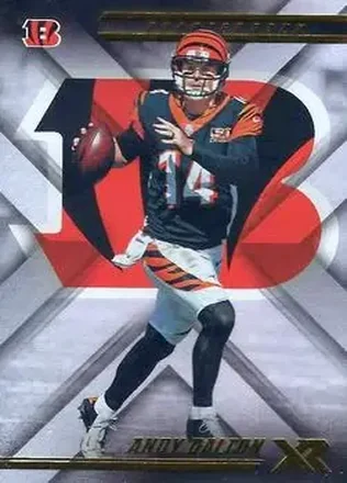 2018 Panini XR #16 - Andy Dalton - Cincinnati Bengals