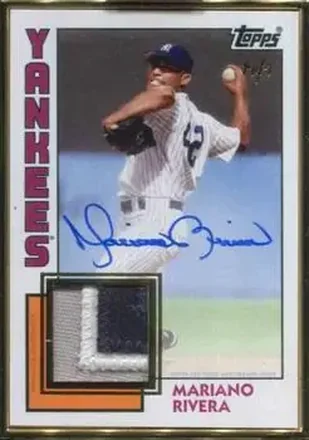 2019 Topps Transcendent Collection - Autograph Patches #AP-MR - Mariano Rivera - New York Yankees