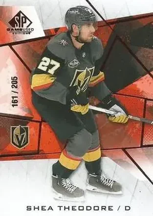2021-22 SP Game Used - Red Fragment #61 - Shea Theodore - Vegas Golden Knights
