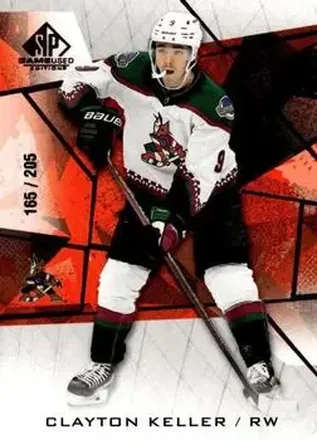 2021-22 SP Game Used - Red Fragment #73 - Clayton Keller - Arizona Coyotes