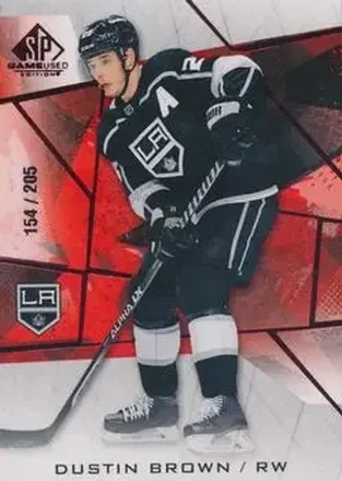 2021-22 SP Game Used - Red Fragment #98 - Dustin Brown - Los Angeles Kings