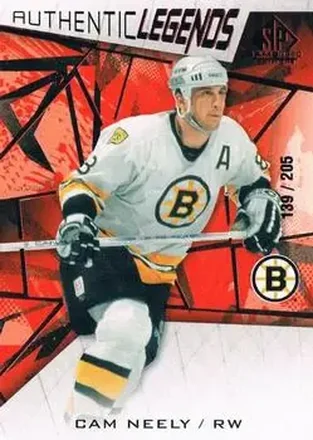 2021-22 SP Game Used - Red Fragment #112 - Cam Neely - Boston Bruins