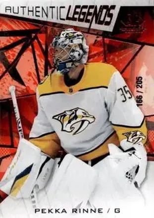 2021-22 SP Game Used - Red Fragment #113 - Pekka Rinne - Nashville Predators