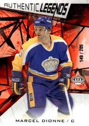 2021-22 SP Game Used - Red Fragment #118 - Marcel Dionne - Los Angeles Kings