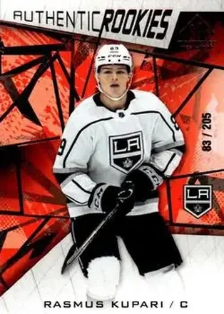 2021-22 SP Game Used - Red Fragment #147 - Rasmus Kupari - Los Angeles Kings