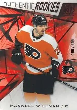 2021-22 SP Game Used - Red Fragment #159 - Max Willman - Philadelphia Flyers