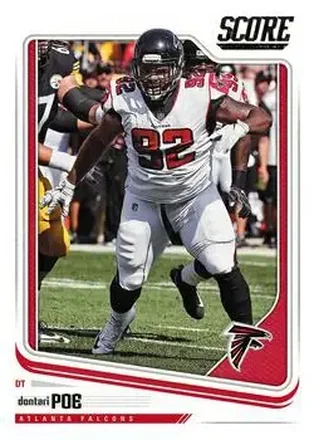 2018 Score #20 - Dontari Poe - Atlanta Falcons