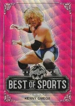 2019 Leaf Best of Sports - Pink Wave #M-07 - Kenny Omega