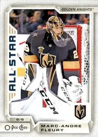 2018-19 O-Pee-Chee #7 - Marc-Andre Fleury - Vegas Golden Knights