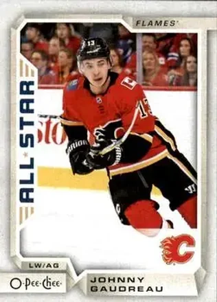 2018-19 O-Pee-Chee #12 - Johnny Gaudreau - Calgary Flames