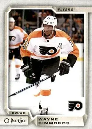 2018-19 O-Pee-Chee #13 - Wayne Simmonds - Philadelphia Flyers
