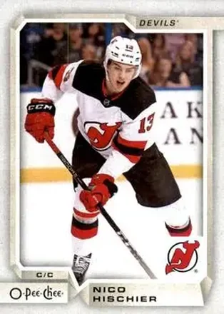 2018-19 O-Pee-Chee #24 - Nico Hischier - New Jersey Devils