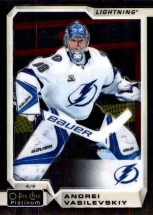 2018-19 O-Pee-Chee Platinum #7 - Andrei Vasilevskiy - Tampa Bay Lightning