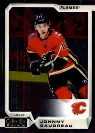 2018-19 O-Pee-Chee Platinum #8 - Johnny Gaudreau - Calgary Flames
