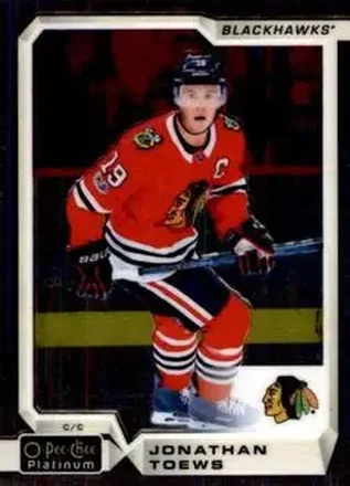 2018-19 O-Pee-Chee Platinum #10 - Jonathan Toews - Chicago Blackhawks