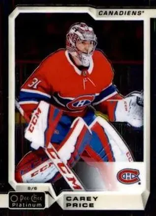 2018-19 O-Pee-Chee Platinum #15 - Carey Price - Montreal Canadiens