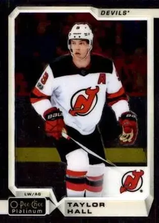 2018-19 O-Pee-Chee Platinum #24 - Taylor Hall - New Jersey Devils