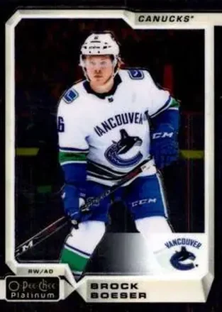 2018-19 O-Pee-Chee Platinum #29 - Brock Boeser - Vancouver Canucks