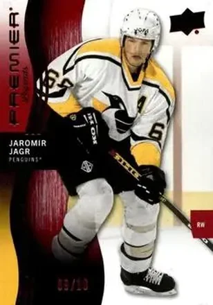 2023-24 Upper Deck Premier - Ruby #97 - Jaromir Jagr - Pittsburgh Penguins