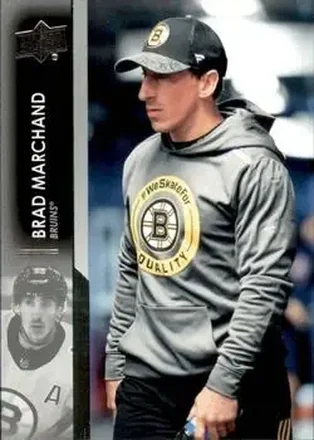 2021-22 Upper Deck #17b - Brad Marchand - Boston Bruins