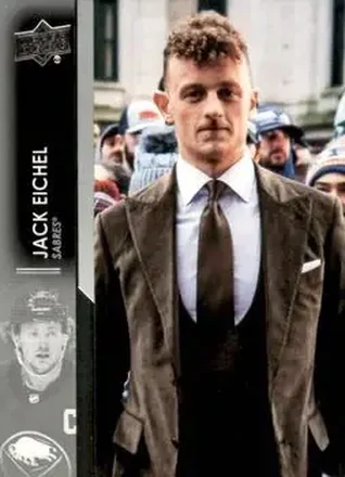 2021-22 Upper Deck #22b - Jack Eichel - Buffalo Sabres