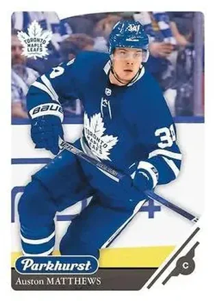 2018-19 Parkhurst #1 - Auston Matthews - Toronto Maple Leafs