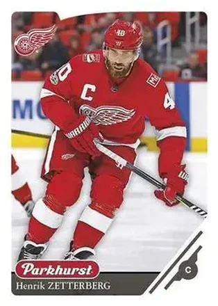 2018-19 Parkhurst #12 - Henrik Zetterberg - Detroit Red Wings