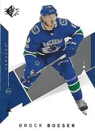 2018-19 SP #3 - Brock Boeser - Vancouver Canucks