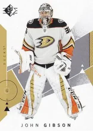 2018-19 SP #22 - John Gibson - Anaheim Ducks