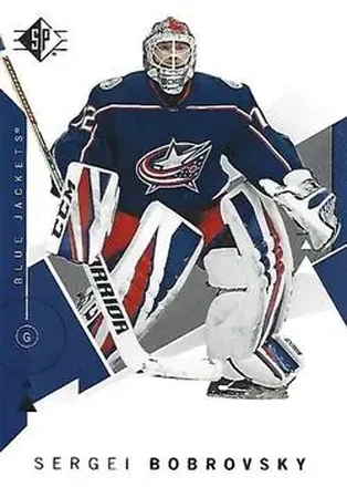 2018-19 SP #23 - Sergei Bobrovsky - Columbus Blue Jackets