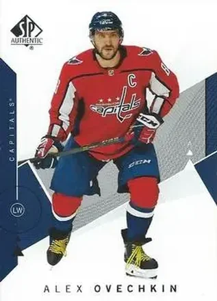 2018-19 SP Authentic #1 - Alex Ovechkin - Washington Capitals
