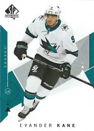 2018-19 SP Authentic #6 - Evander Kane - San Jose Sharks