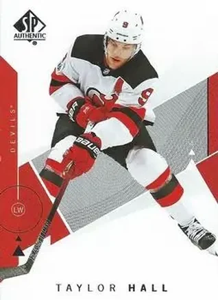2018-19 SP Authentic #10 - Taylor Hall - New Jersey Devils