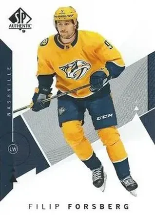 2018-19 SP Authentic #12 - Filip Forsberg - Nashville Predators