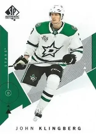2018-19 SP Authentic #18 - John Klingberg - Dallas Stars